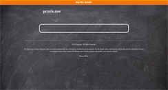 Desktop Screenshot of gazzele.com